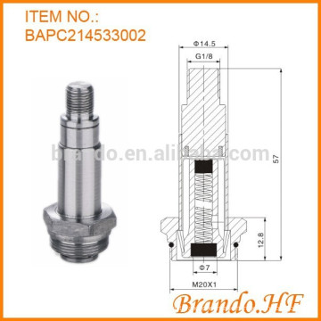 2 Way Normally Closed Solenoid Spare Parts Plunger Tube